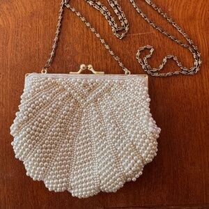Vintage La Regale pearl beaded bag 1970’s/go’s
